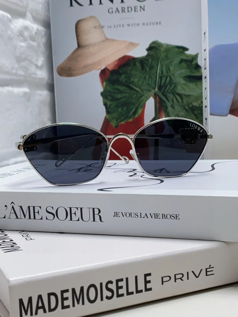 Loewe Metallic Hexagonal Sunglasses